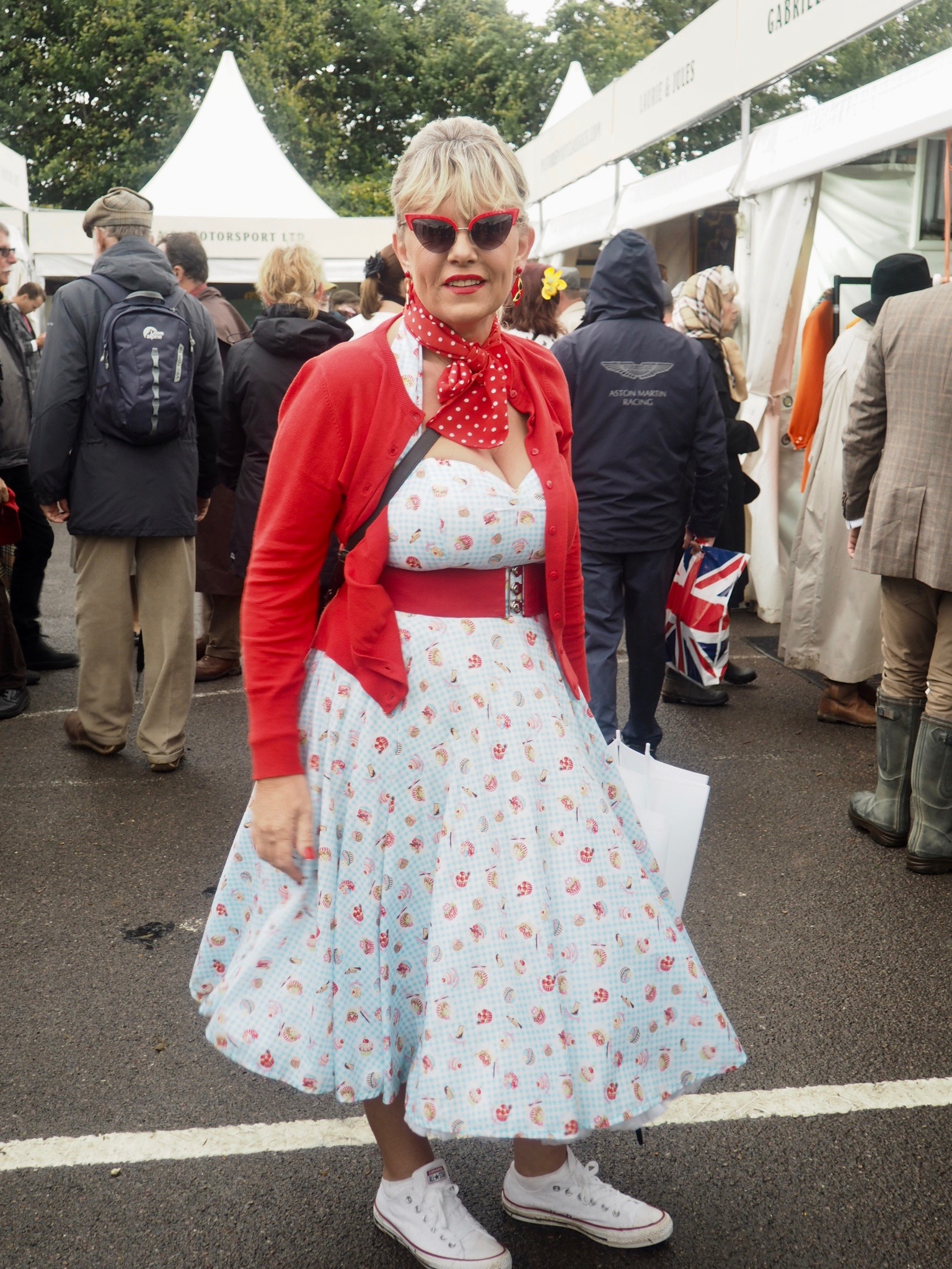 50s look for Goodwood Revival
