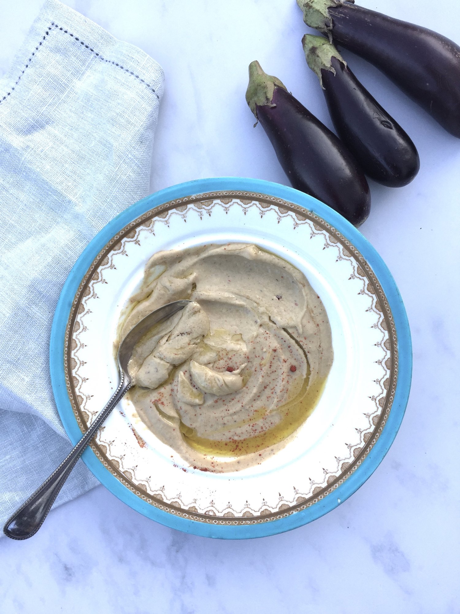 How to make baba ganoush/aubergine dip. — Alternative Ageing