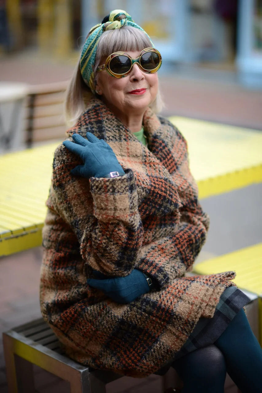 Wrapped up in vintage. Photography by Sara Delaney, Notes from a Stylist. 