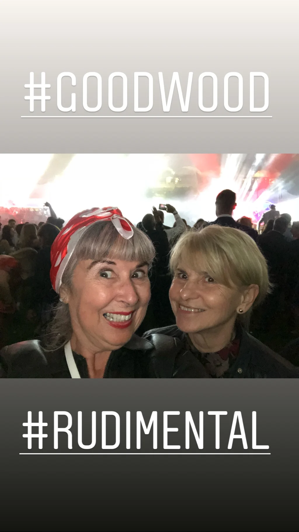 Never too old to rave!