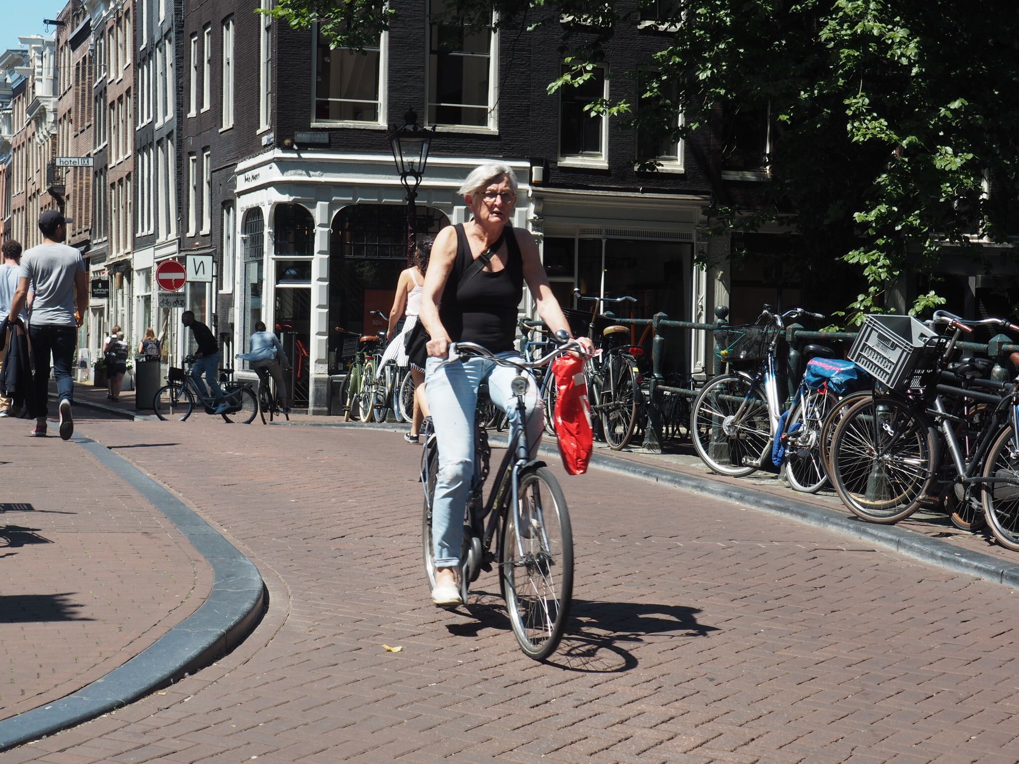 Cyclists in Amsterdam