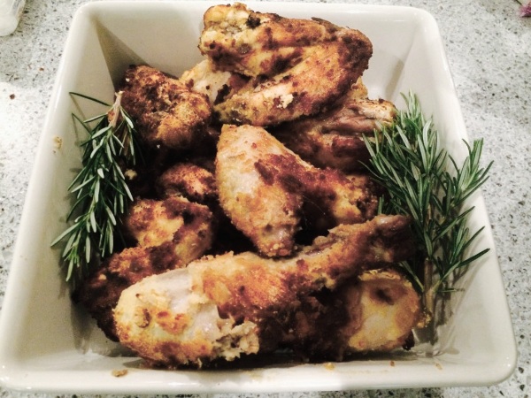 Healthy non-fried chicken.