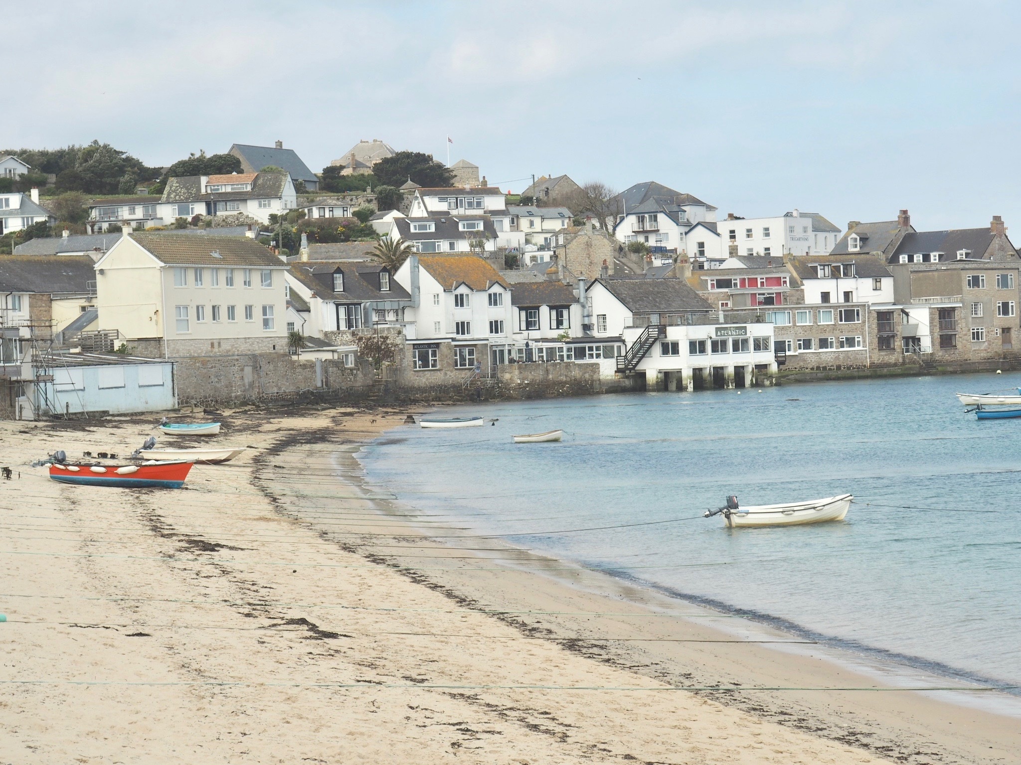 View of Hugh Town, St. Mary's, Scilly Isles.jpg
