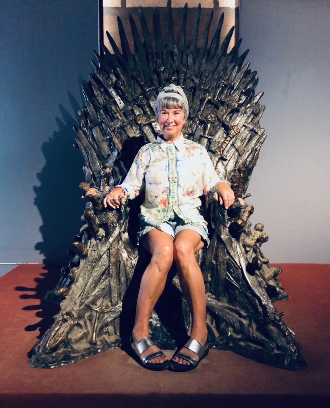 The Iron Throne, from Game of Thrones!