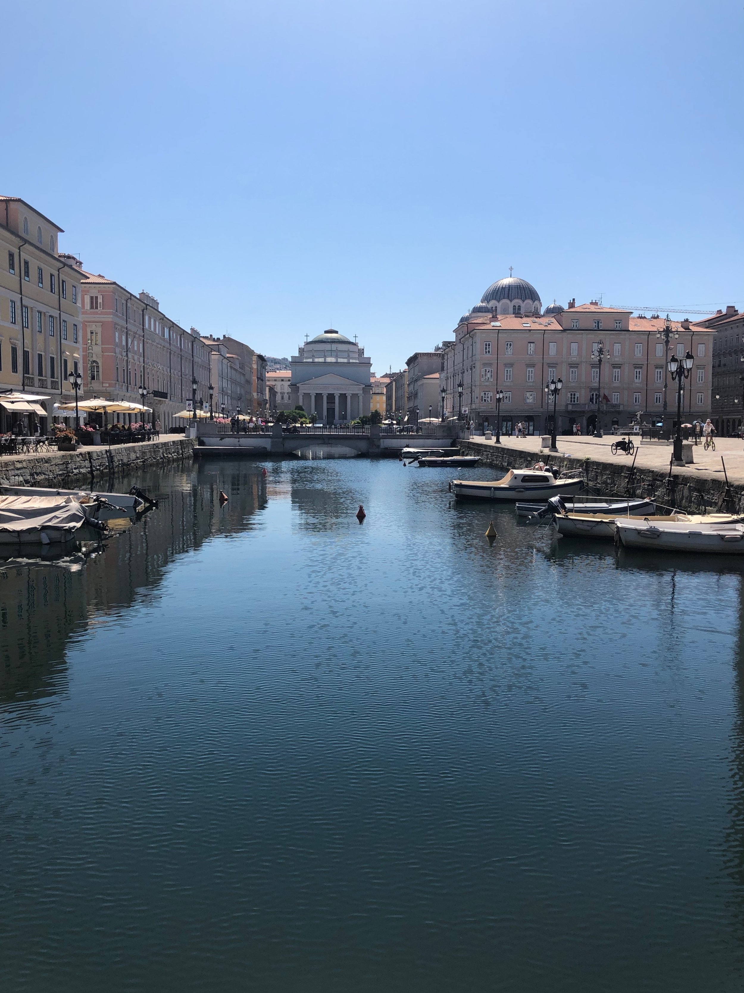 Grand Canal in Trieste.