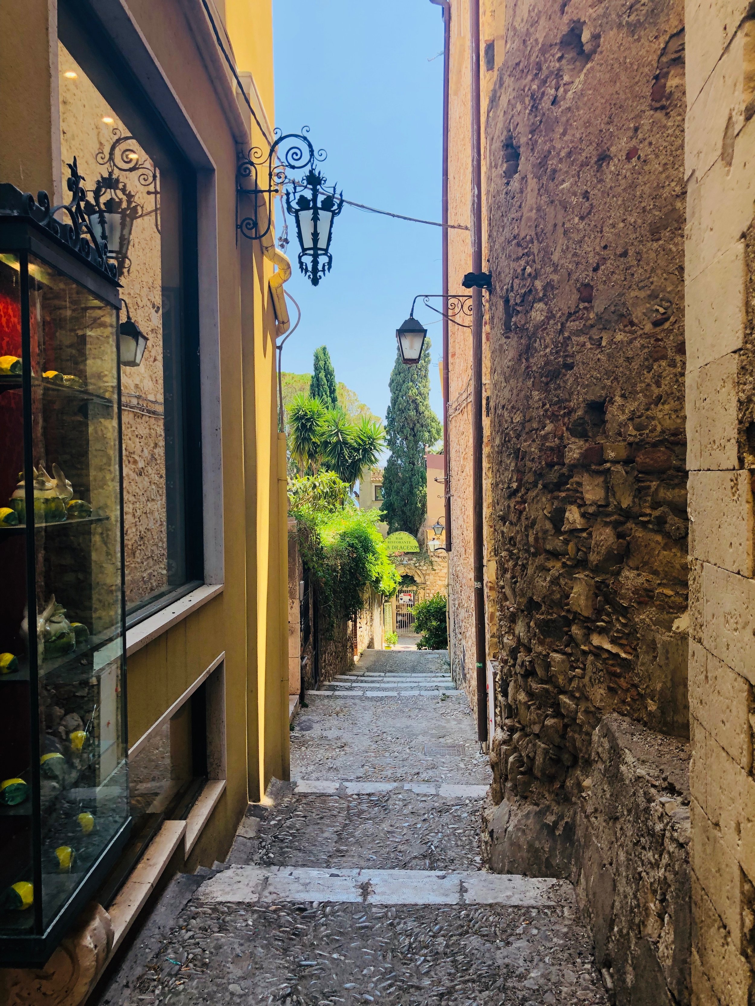 Around every corner....in Taormina, Sicily.