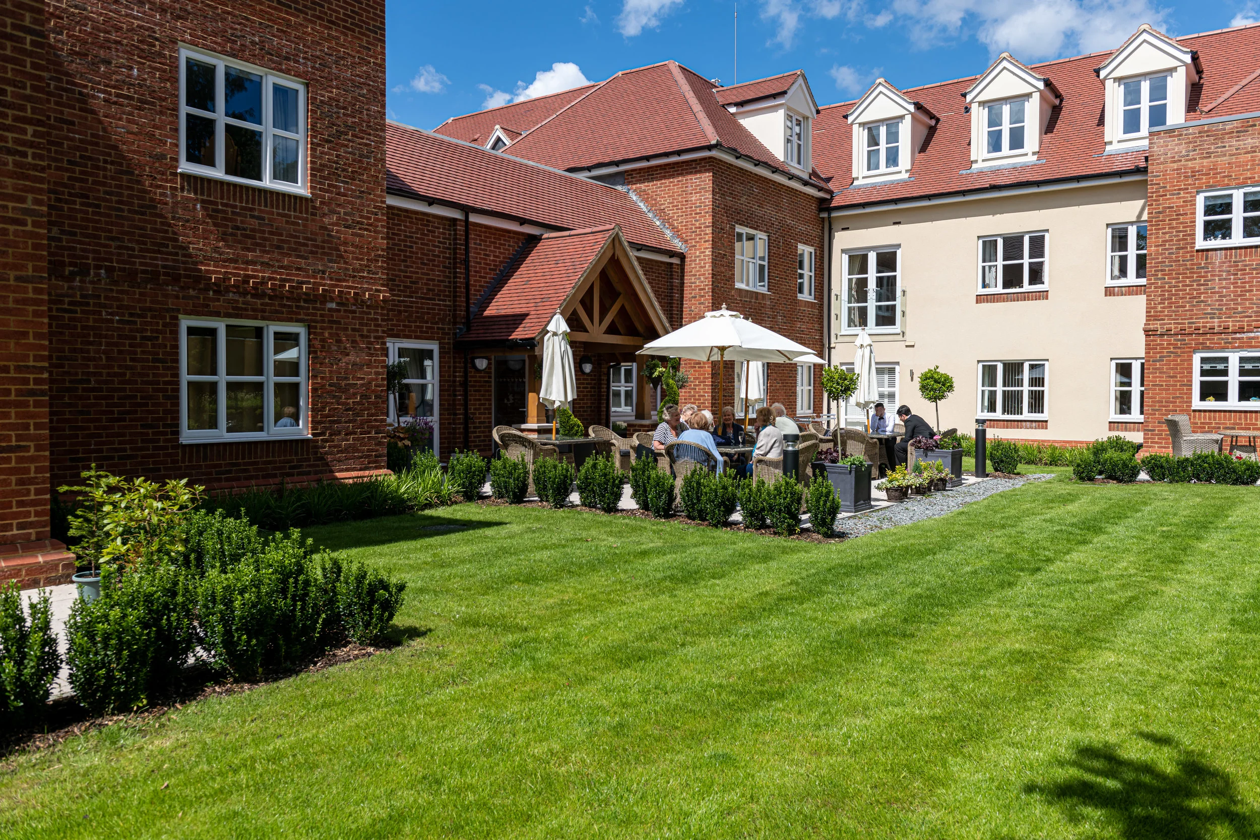 The gardens at Langton House. Who wouldn’t enjoy a drink out here on a summer’s evening?