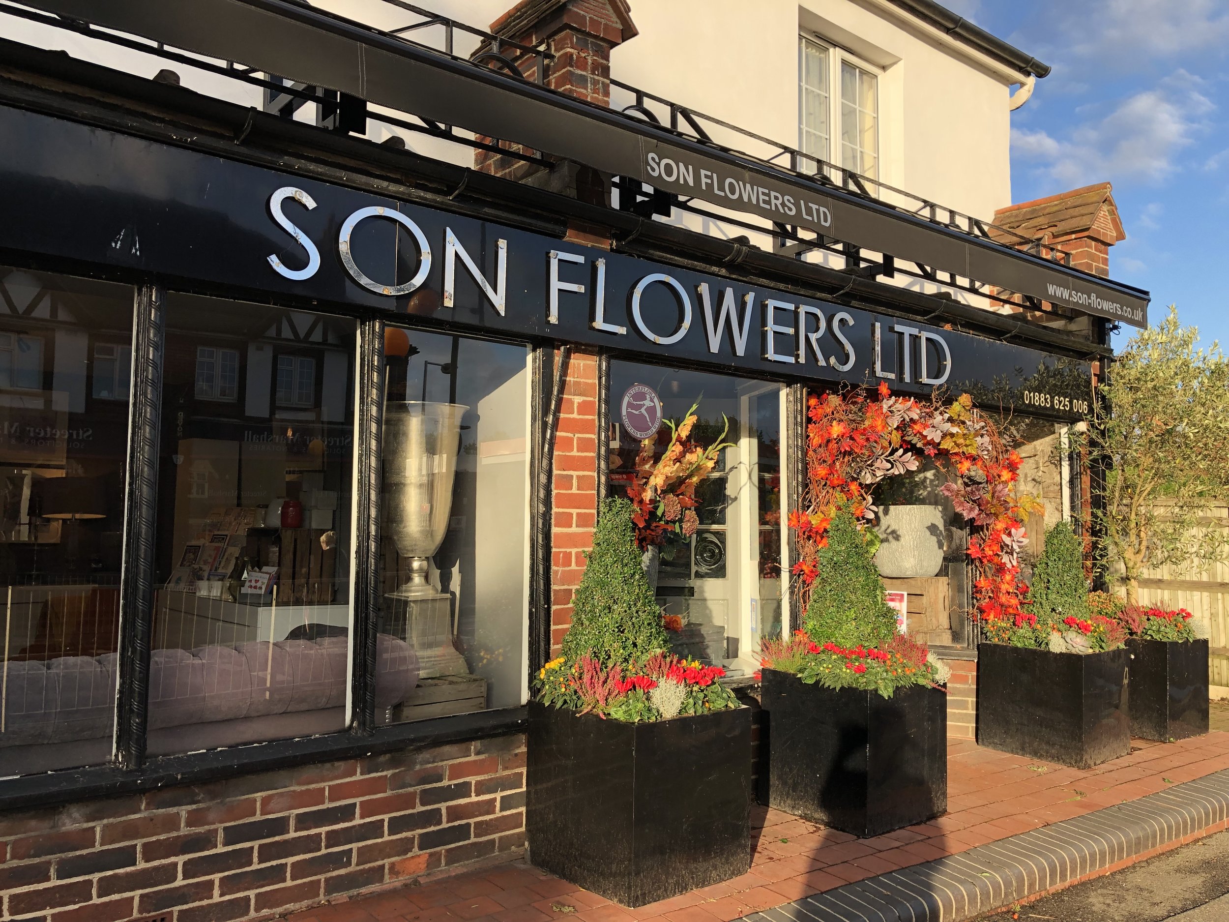 This local florist is ready for Autumn.