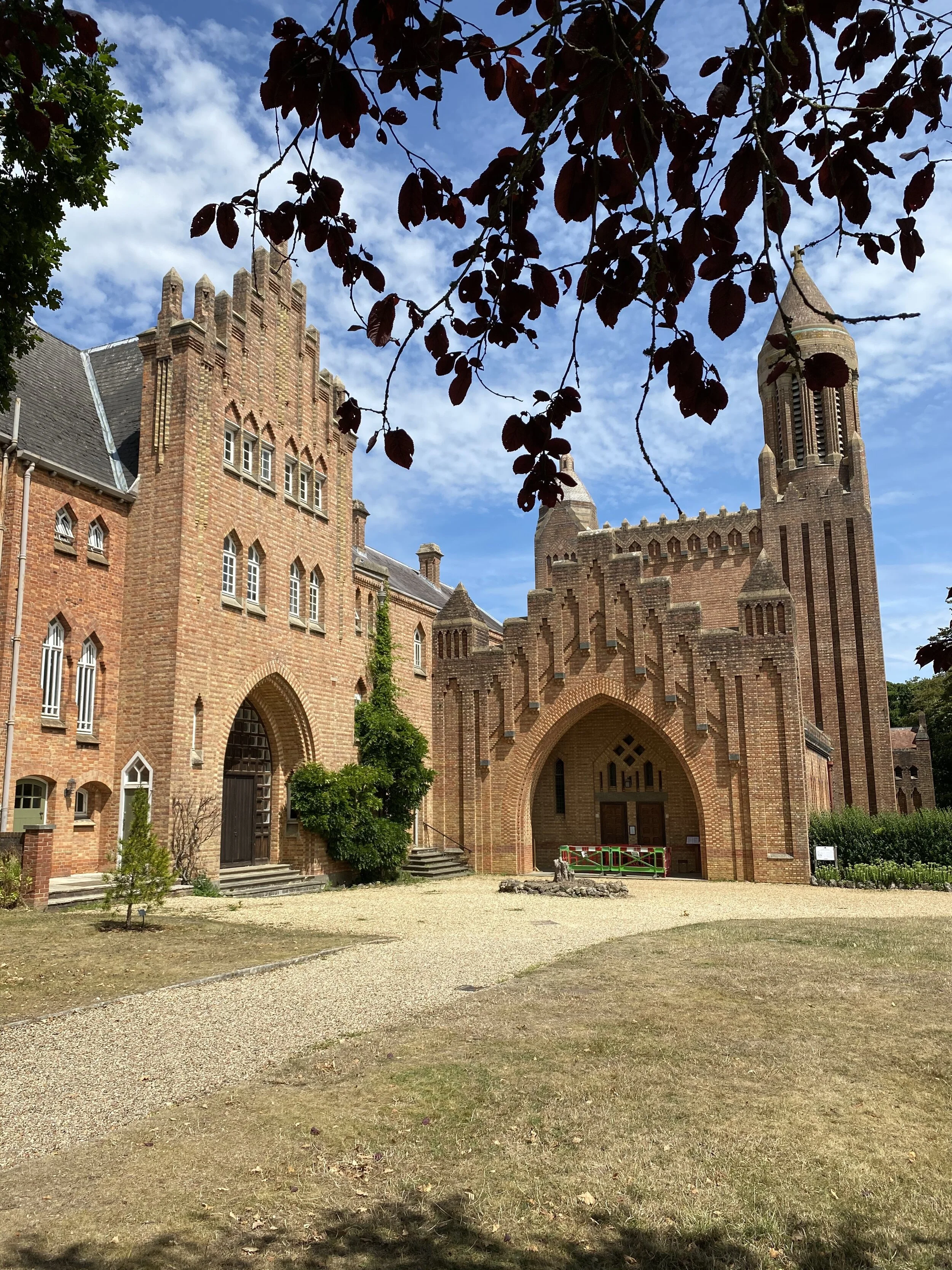 Quarr Abbey.