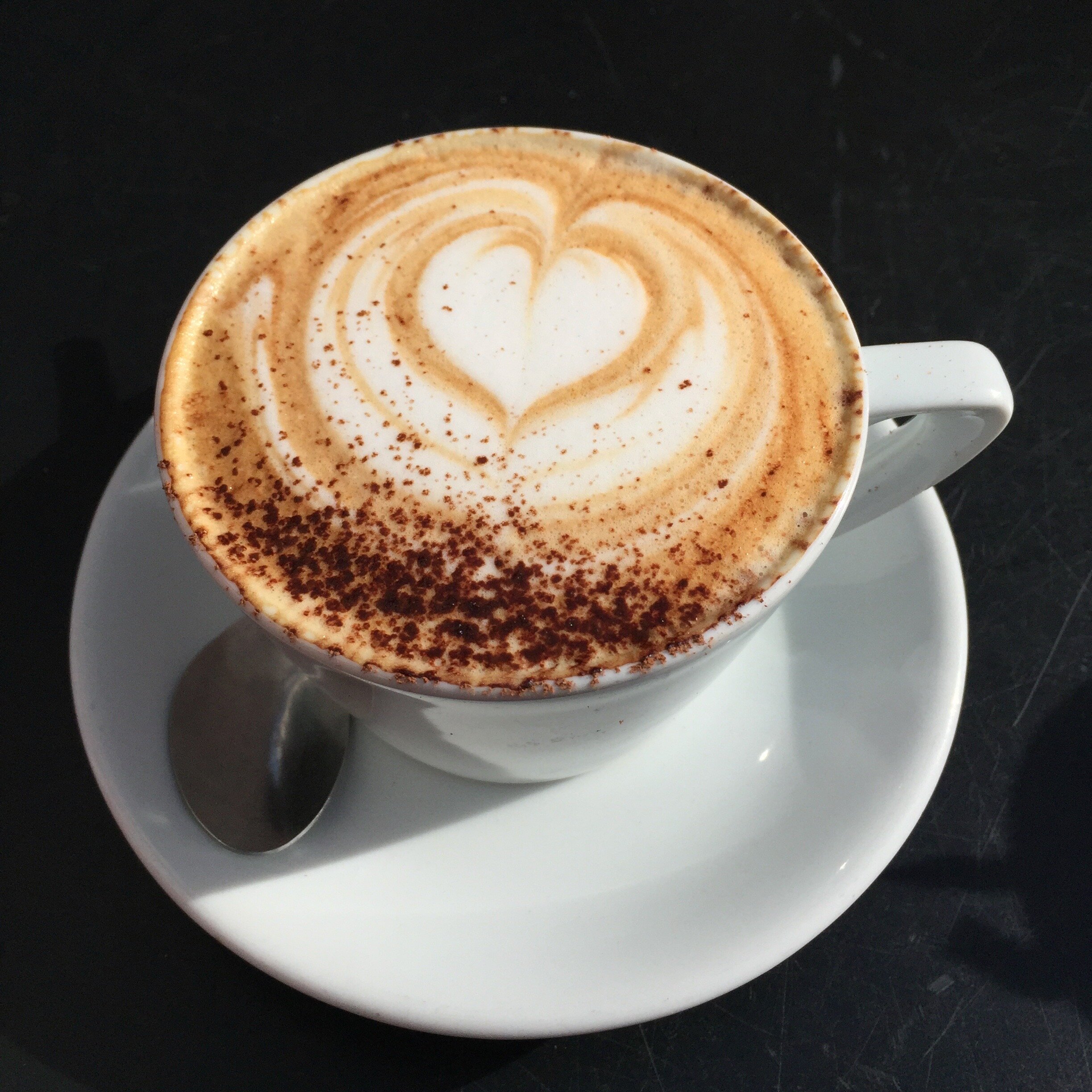 A cappuccino with love!