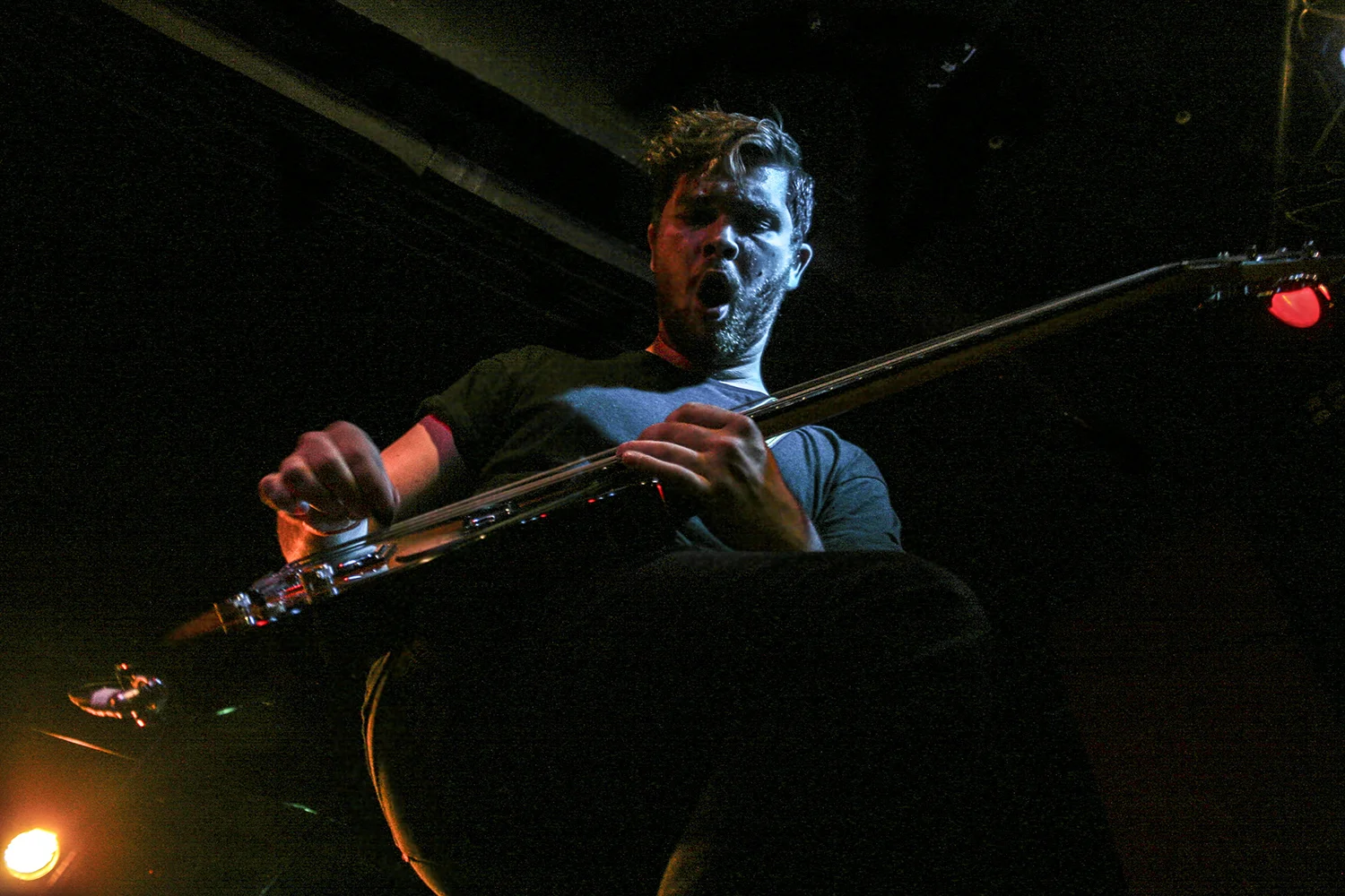 Royal Blood's Mike Kerr stepping on my faceShot with Canon 30Df/3.5 1/60 ISO 800