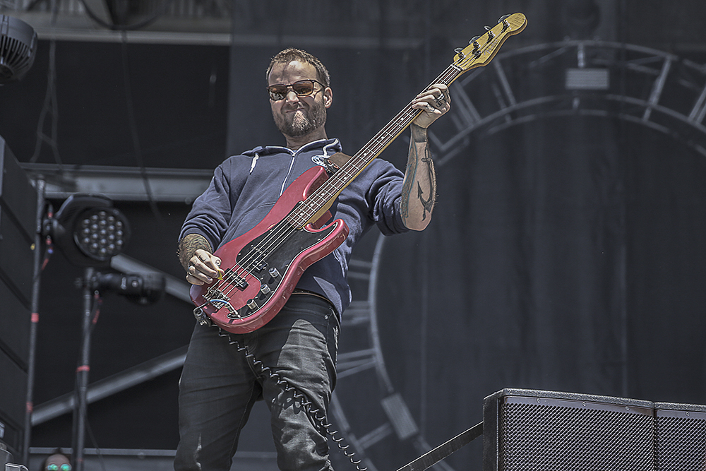 Highly Suspect started Sunday morning on the main stage, with an open container of Jameson.