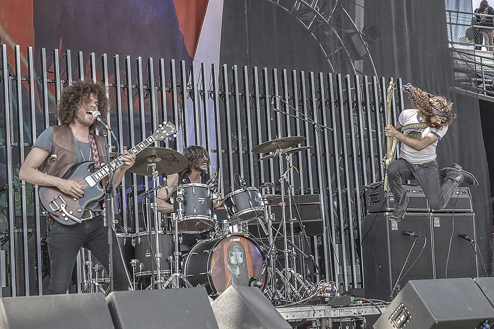 Wolfmother was my personal favorite. They were energized, grateful to be there, and of course, they destroyed it!