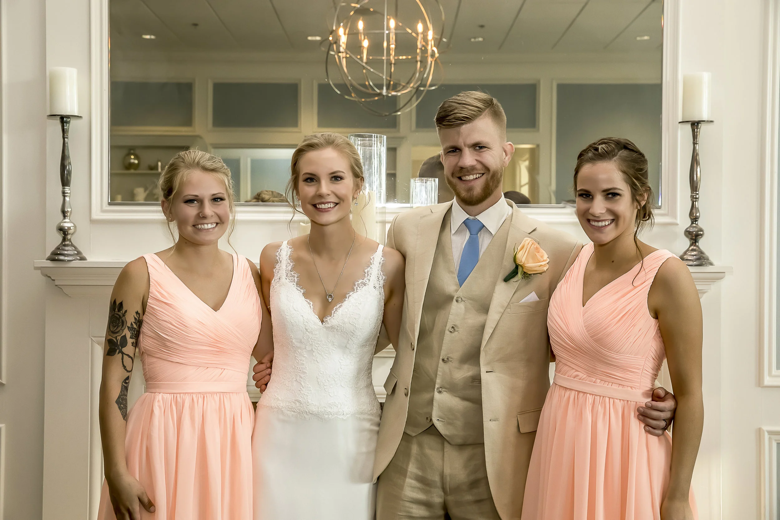 ⭐⭐⭐⭐⭐ Wedding "Harry did a great job. We are extremely happy with the photos that we got back and it's clear that he knows exactly what he's doing. He was very responsive throughout the whole process and was on time the day of. He was also really good at directing everyone and got all the shots that we wanted. And we started getting our photos back only a few days after the wedding with the rest to follow over the next couple weeks, which was awesome. Overall, we are very happy and got great photos for a great price. Thanks Harry!" —Sydnie D