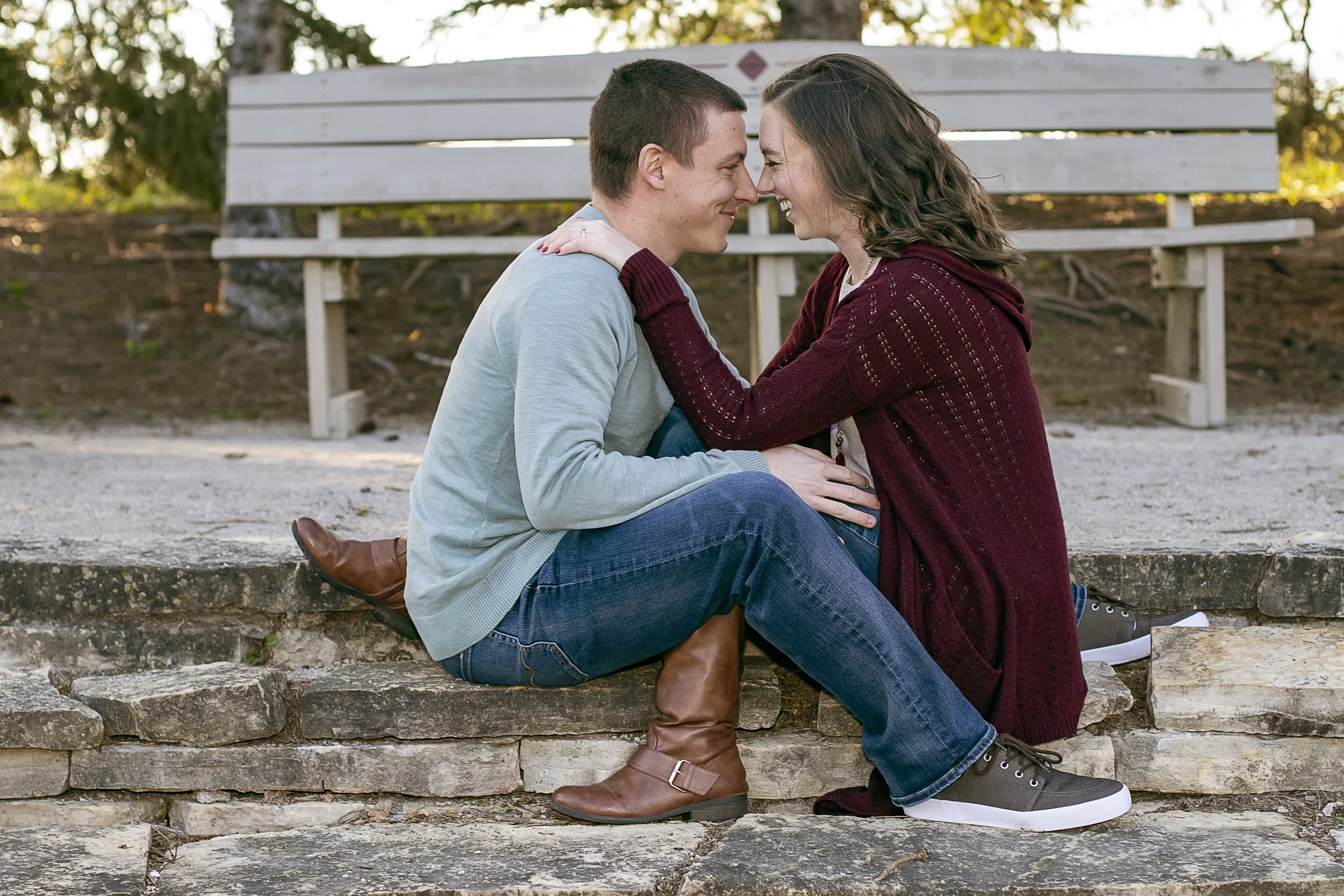 Kelsey-embracing Greg-Engagemet-Session-Homestead-Park-Hilliard-Ohio-Harry-Acosta-Photography.jpg