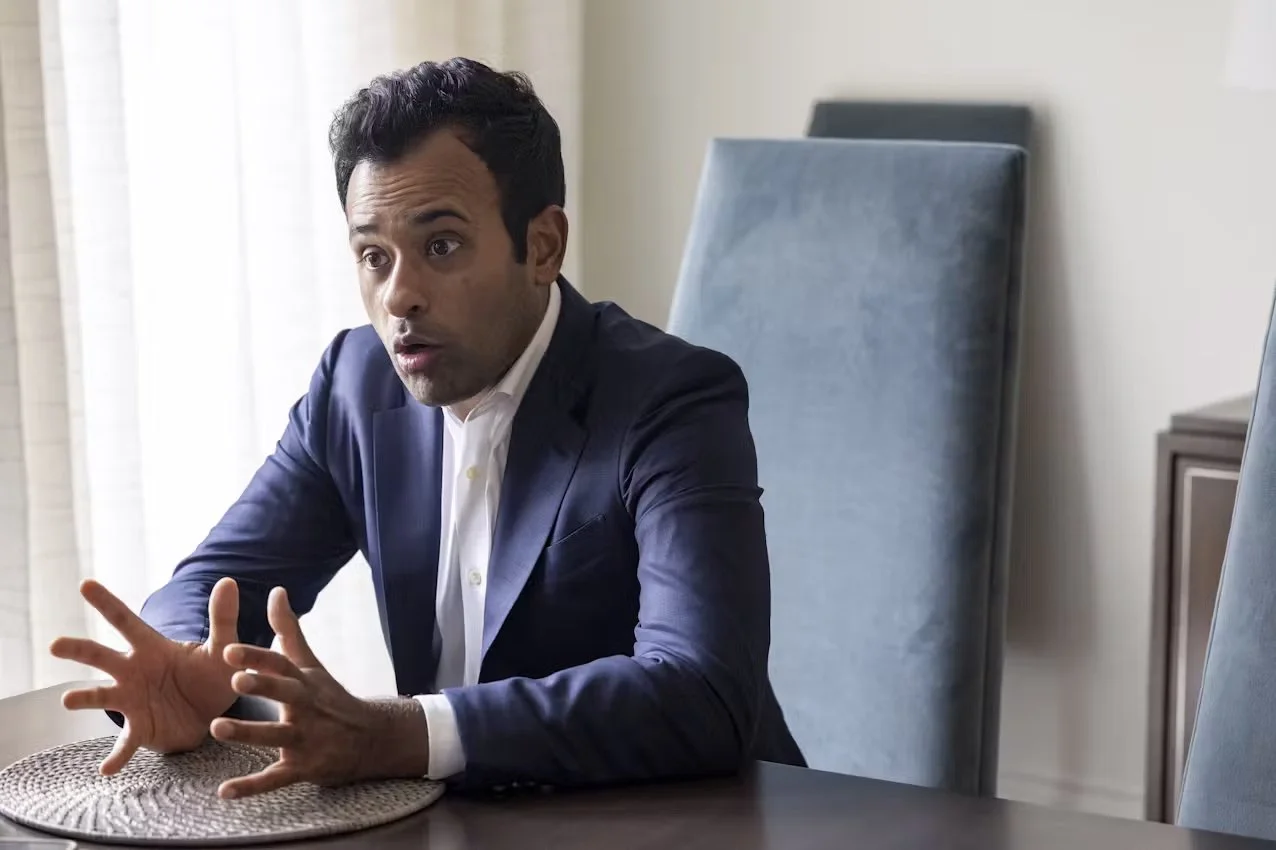 Editorial Photography of Vivek Ramaswamy @ Upper Arlington, Columbus, Ohio | Photo by Harry Acosta