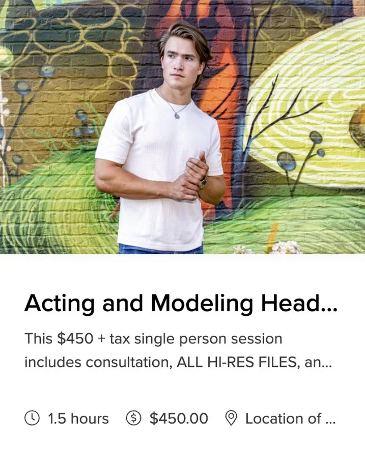 Booking Info Acting Modeling Headshots Harry Acosta Photography.jpg