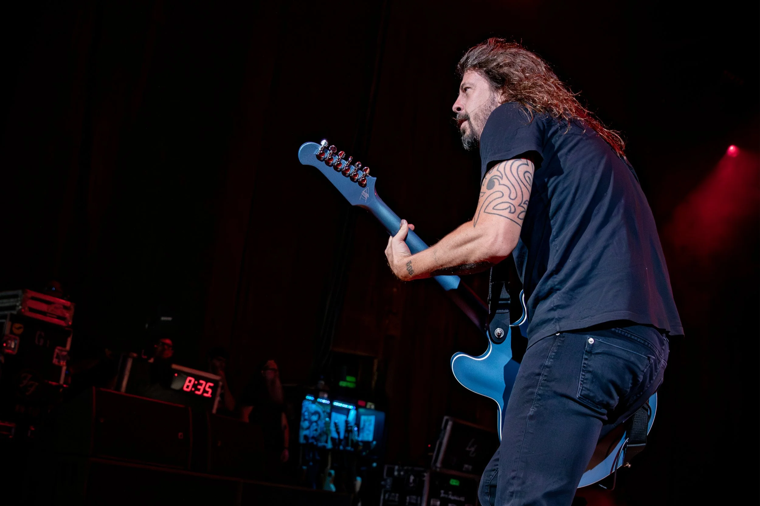 Dave Grohl takes a beat at Blossom Music Center in Cuyahoga Falls - Harry Acosta Photography
