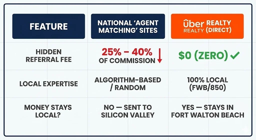Fort Walton Beach Home Sellers: Stop Paying Hidden Referral Fees and Save Thousands!