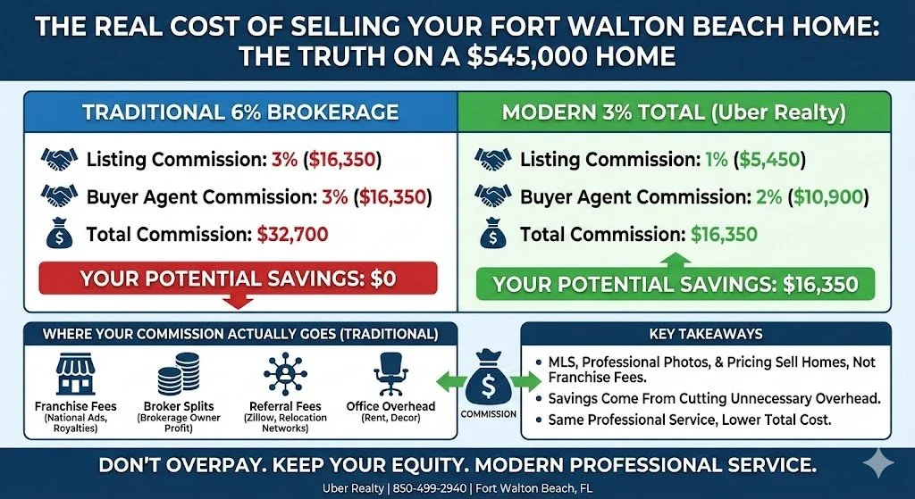 How Much Does It Cost to Sell a Home in Fort Walton Beach, Florida?