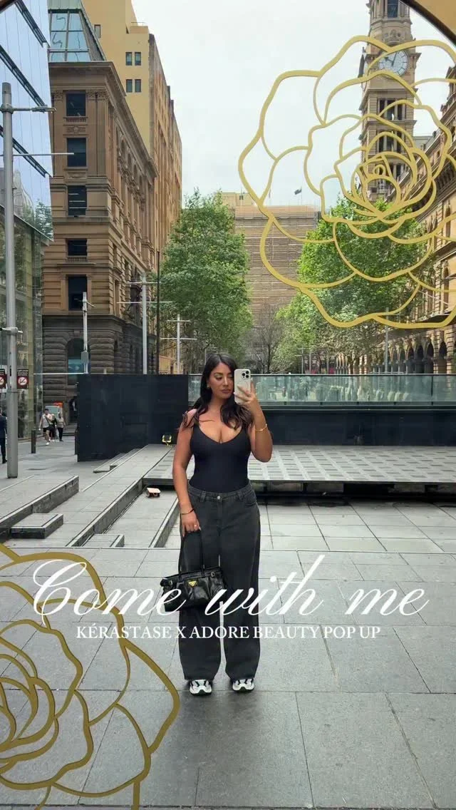 Come with me to the @kerastase_official pop up in Sydney 🖤 Comment SHOP for a DM with my fit details &amp; new hair care routine ✨ 

https://liketk.it/5qqaG #gifted