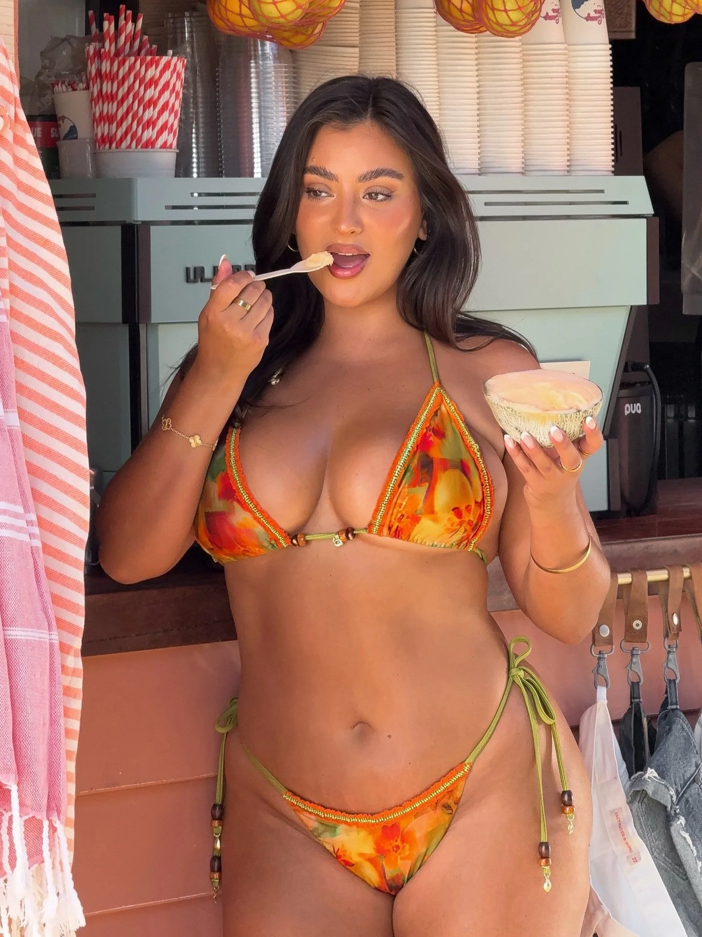 Rockmelon gelato 🥰🍈🍧 @bydee_aus DC: LIVRAH20