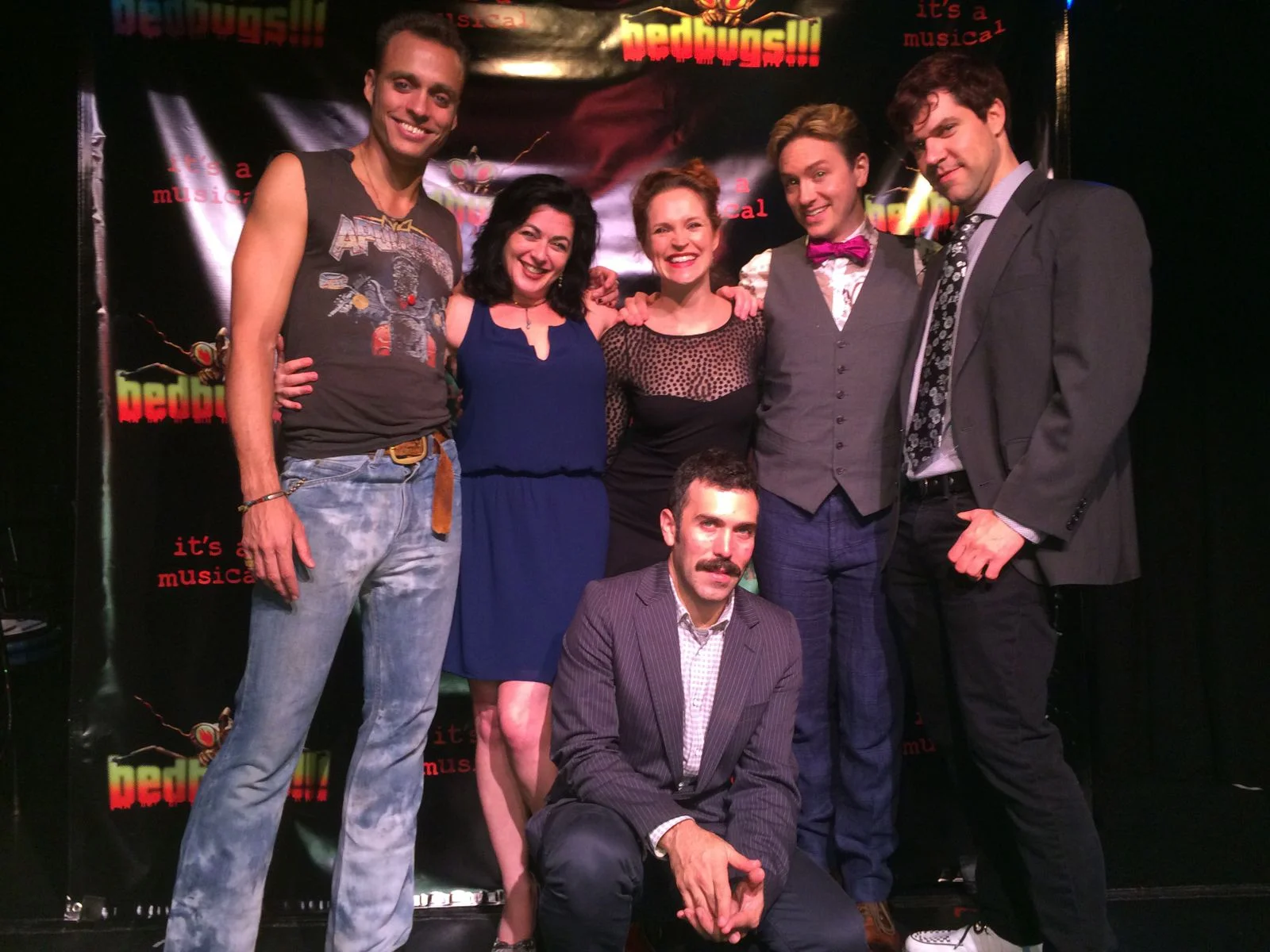 Chris Hall, Deborah Hurwitz, Grace McLean, Brian Charles Rooney, Fred and Paul.