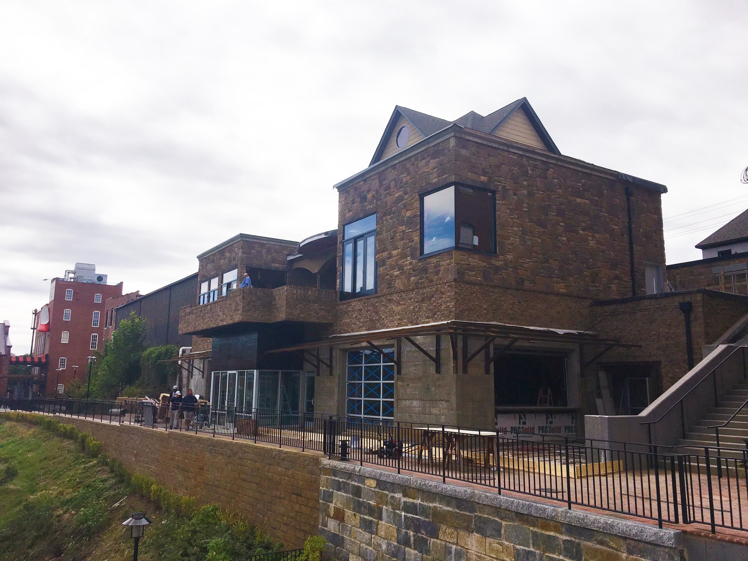 Bootleggers on the bluff walk & private residence above 3 levels. Under construction.