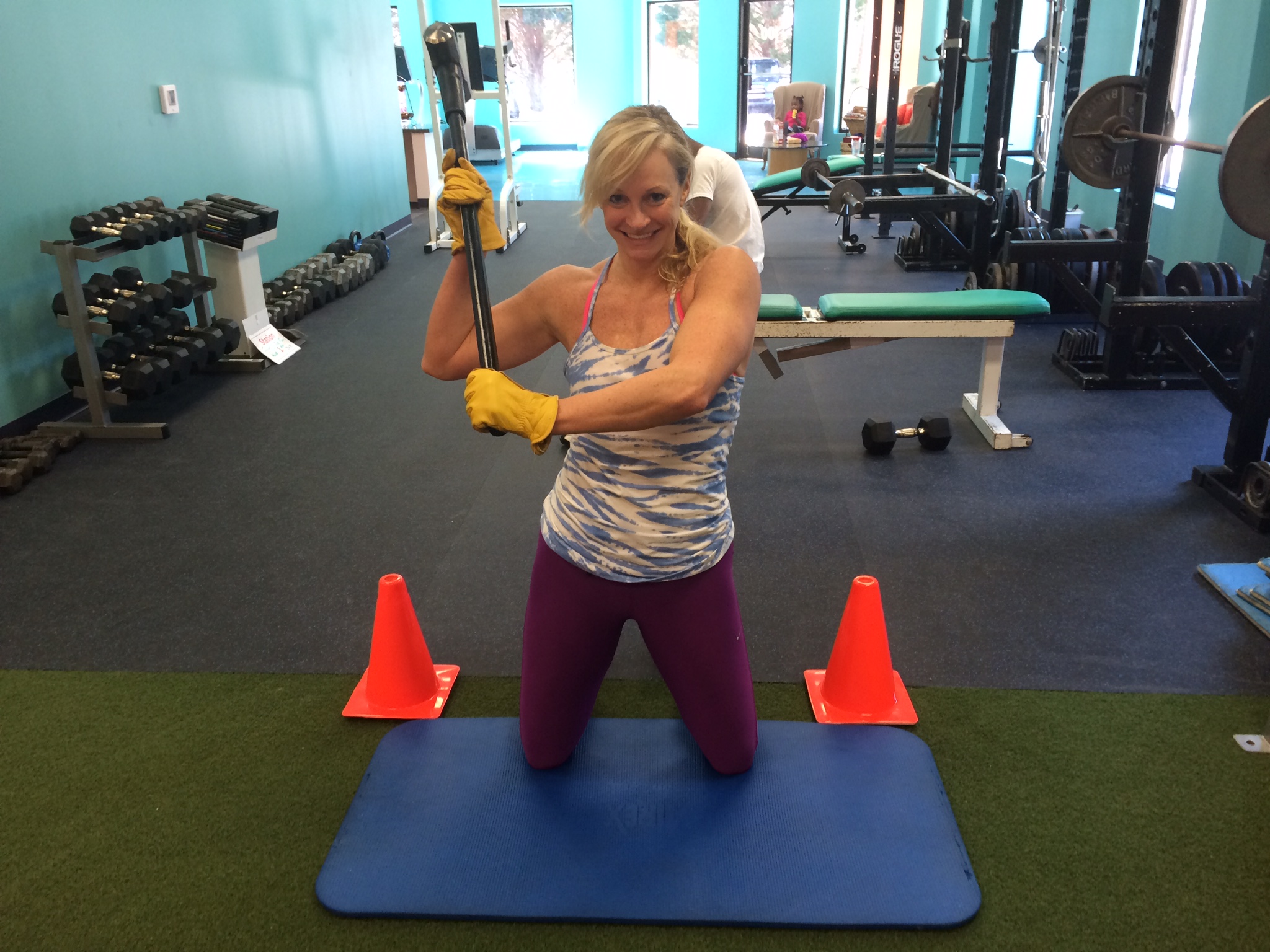 Swimmer under construction....Training tough with Wade Harris