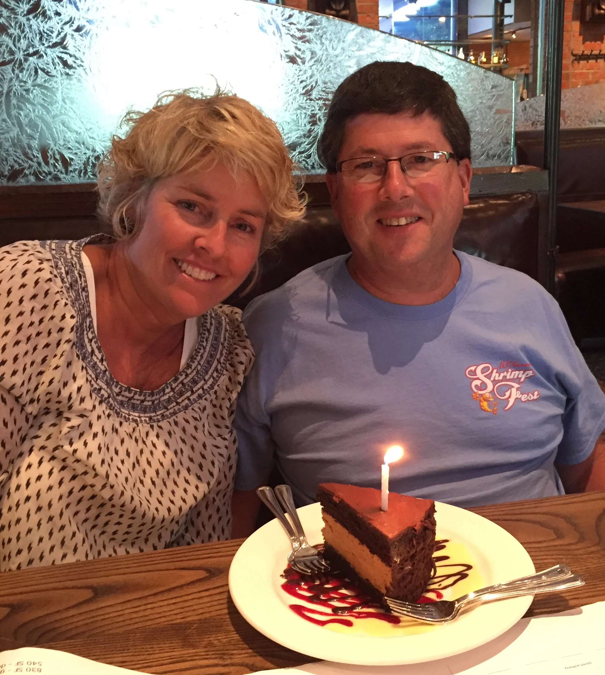 Celebrating my brother-in-law, Jimmy's birthday!