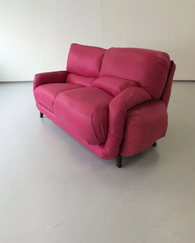 Sofar 2012 120 x 210 x 150cm wood, metal, foam, fabric annihilated
