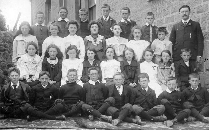 Dornoch Burgh School 1890. Our Great Uncle John is back row second from right