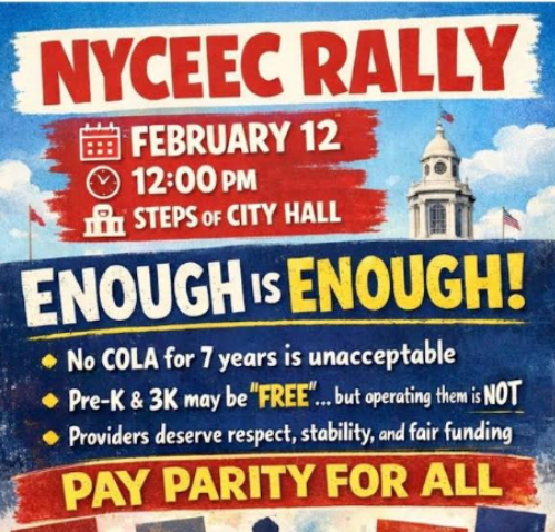 NYCEEC Rally at City Hall