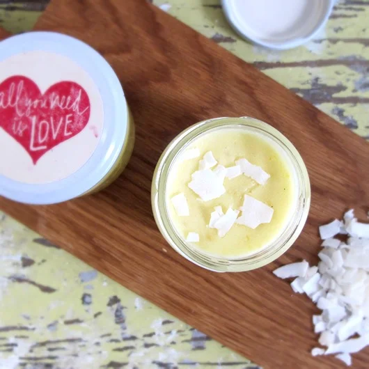 Sitronfromasj med kokos