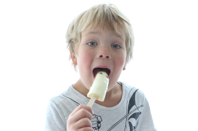 Min nevø synes ikke banan-spøkelsene var for skumle til å spises!