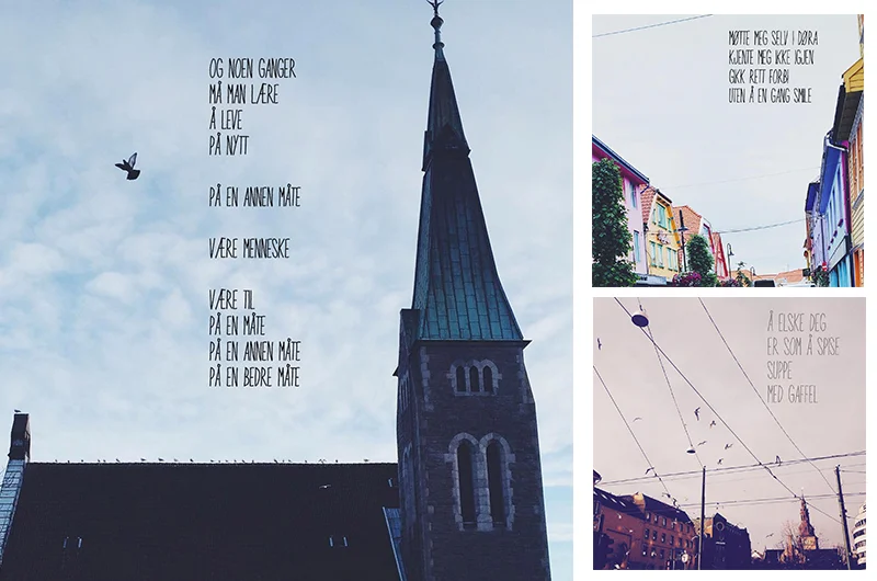 Bilder fra @instapoesi