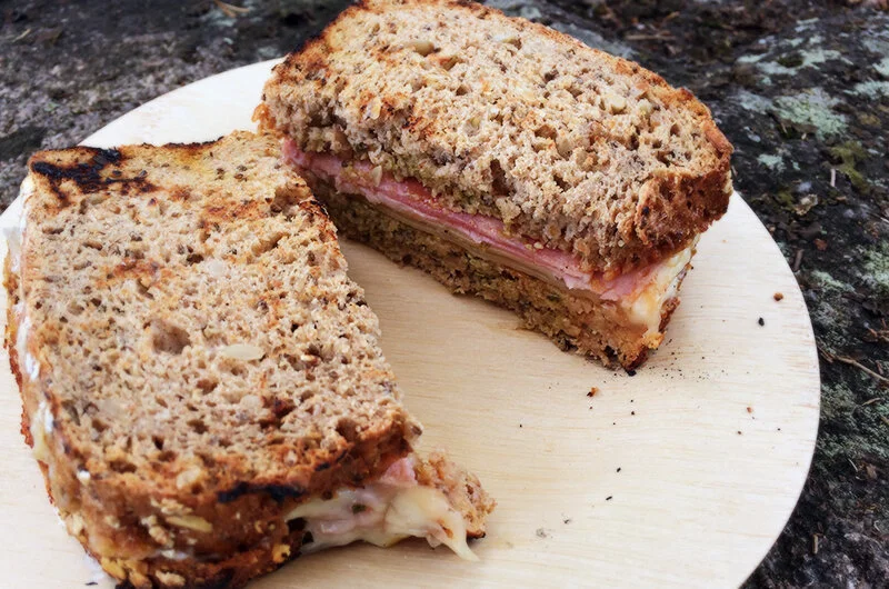 Glutenfri bålsandwich