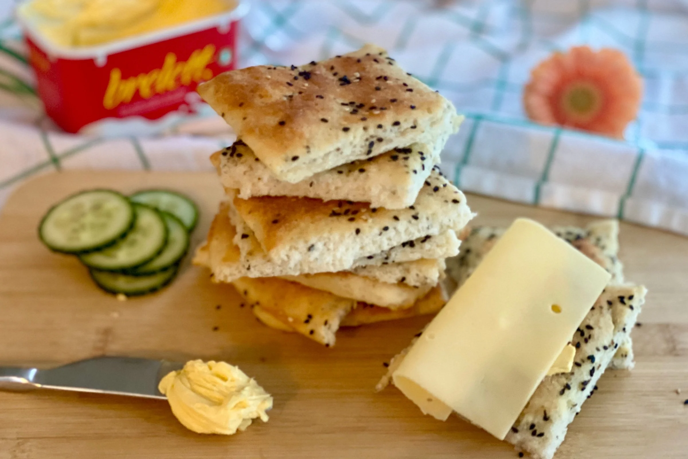 LavFODMAP og glutenfritt Matpakkebrød (lyst/fint)