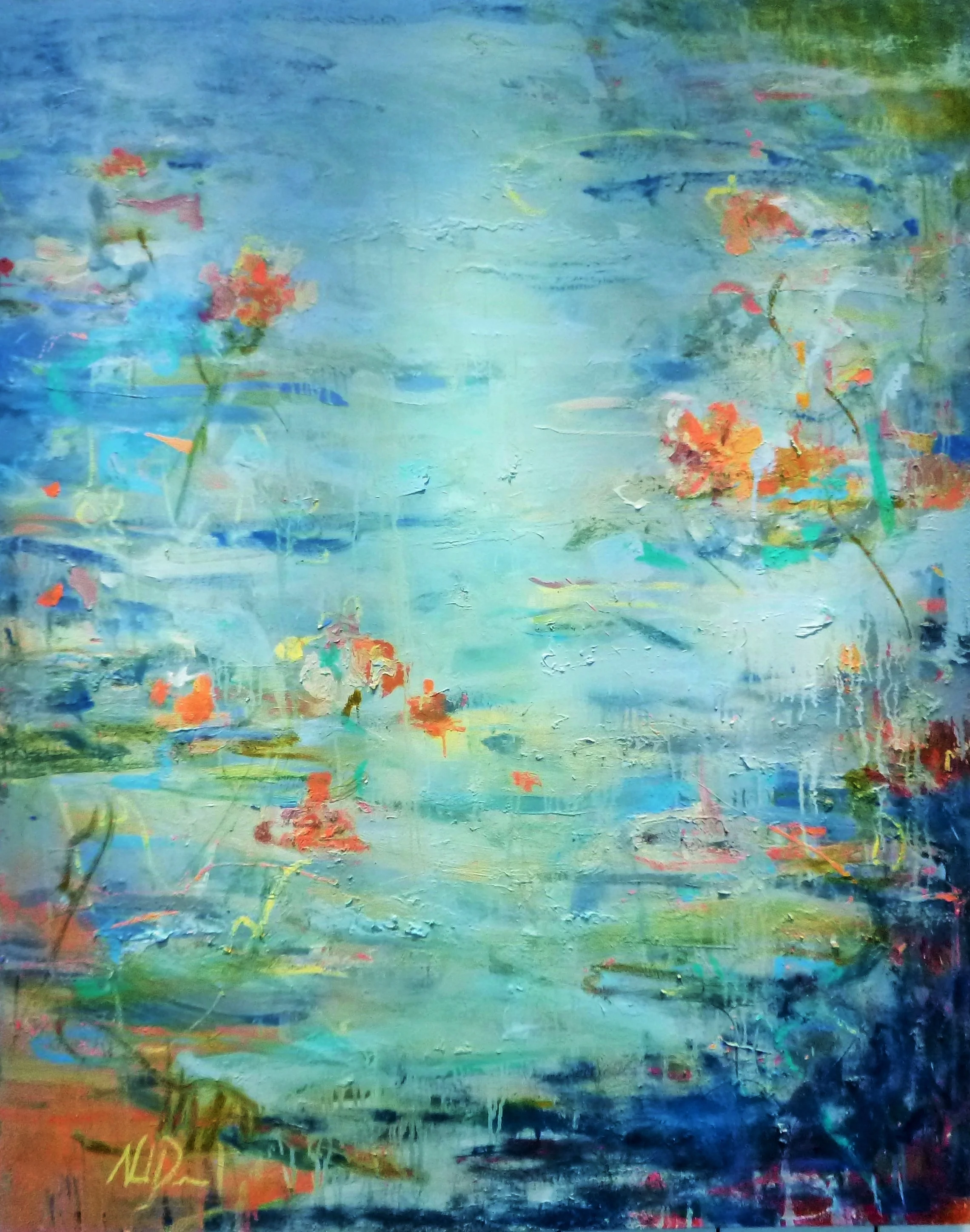 60" x 48" Oil on Canvas - sold