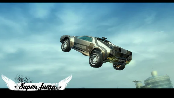 Criterion added some nice jump animations for certain vehicles.
