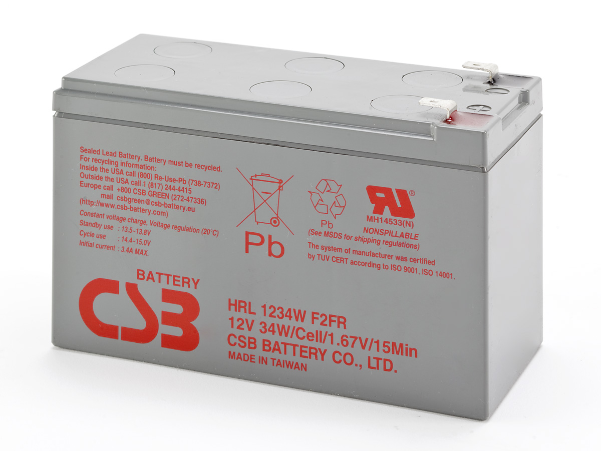 CSB HRL 1234W F2FR Sealed Lead Acid Battery (12 Volt 9Ah) — NT Power