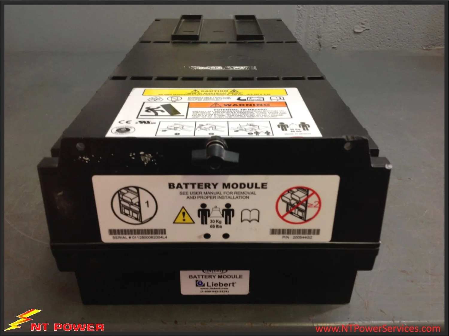 Liebert Nfinity UPS Battery Module NBATTMOD — NT Power