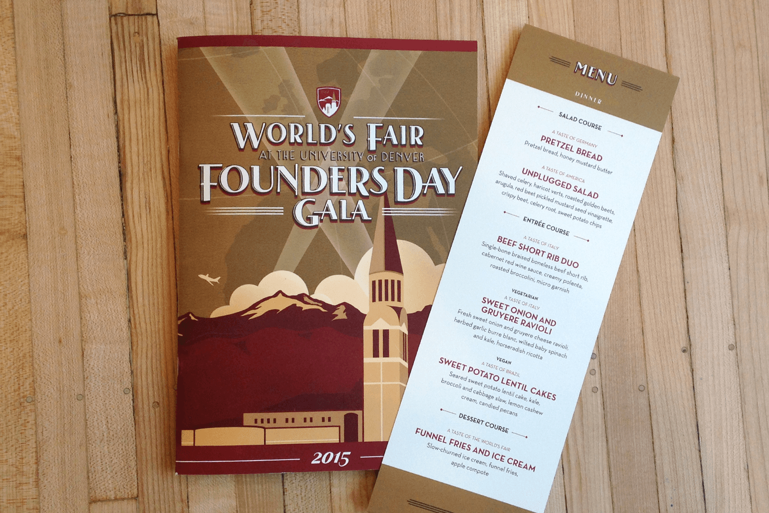 FOUNDERS DAY GALA COLLATERAL