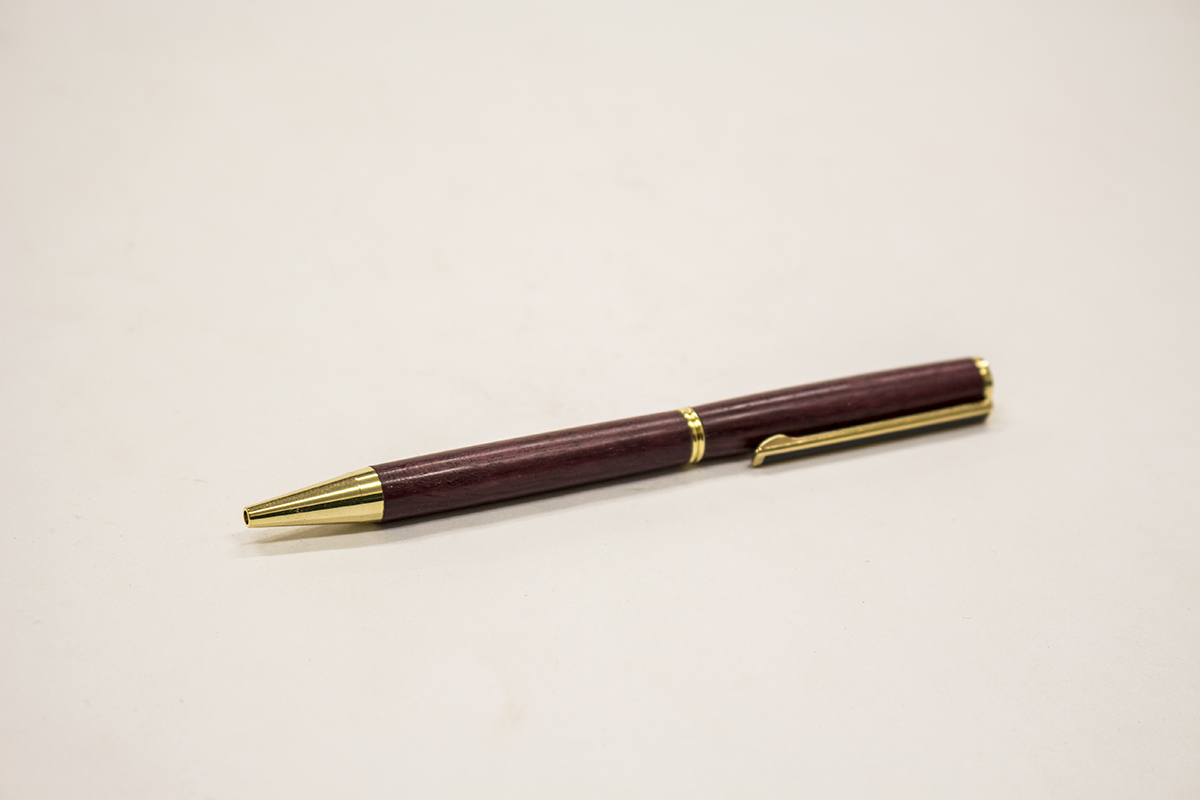 Purple Heart Slim Twist