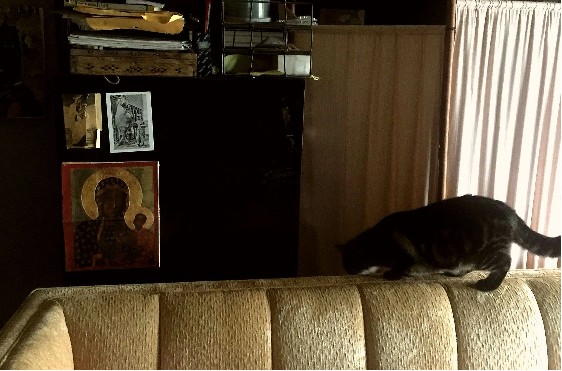 Makeshift and Mine: Home Studio feat. Velvet Couch, Black Madonna, and a Cat named Baci
