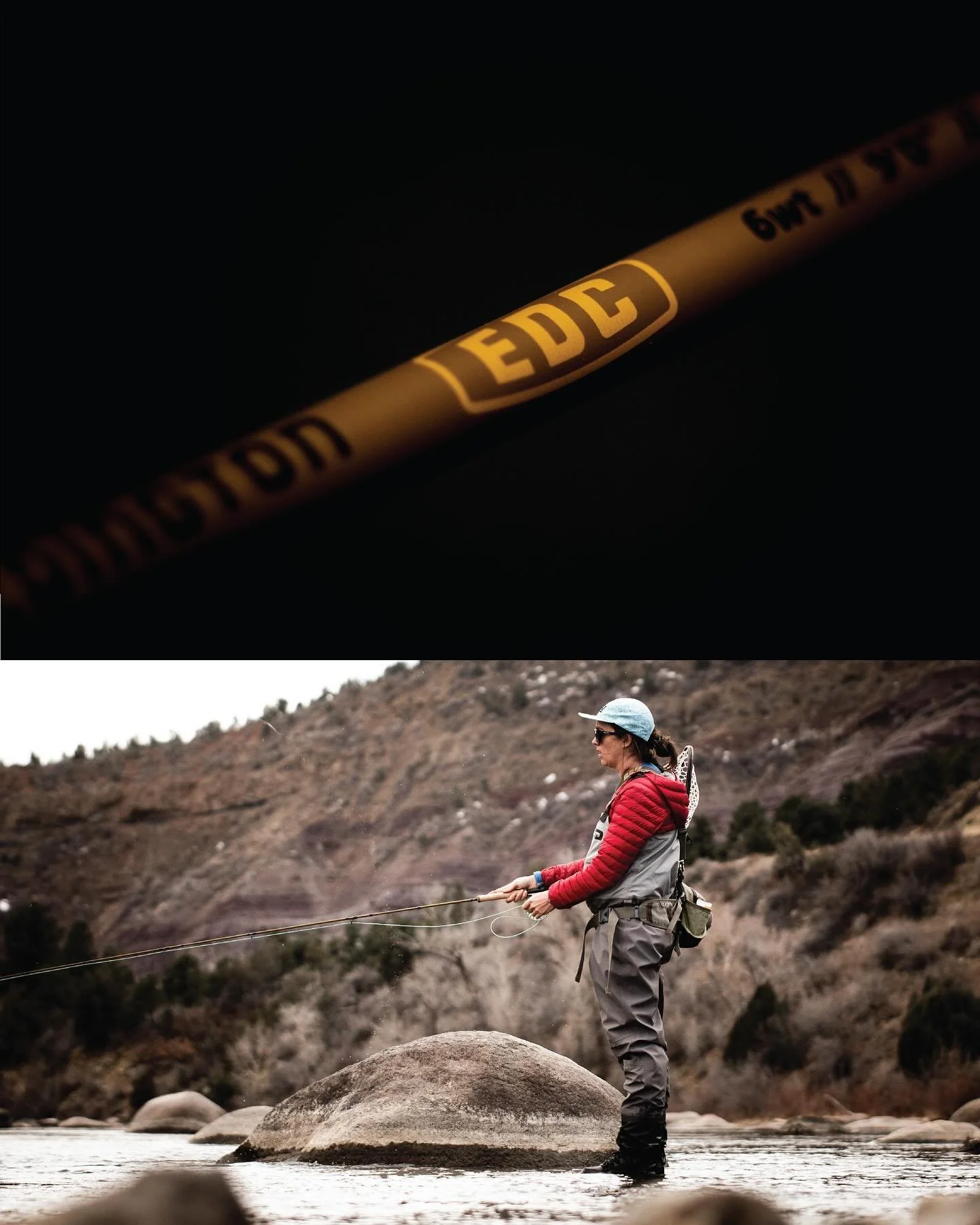 The new EDC &ldquo;Every Day Carry&rdquo; rod from @redingtongear is now available! This rod is dope! I was lucky enough to fish this rod this last summer in Oregon and @mountain_taco and I have been loving putting it to work this winter. Versatile, 