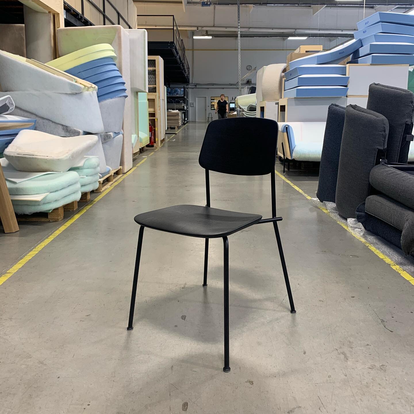 Two years ago, we launched the versatile Unstrain chair for @prostoria . These photos are from its development phase, showcasing its stackable design and a test range of color options. The Unstrain Chair is both comfortable and stackable, making it a