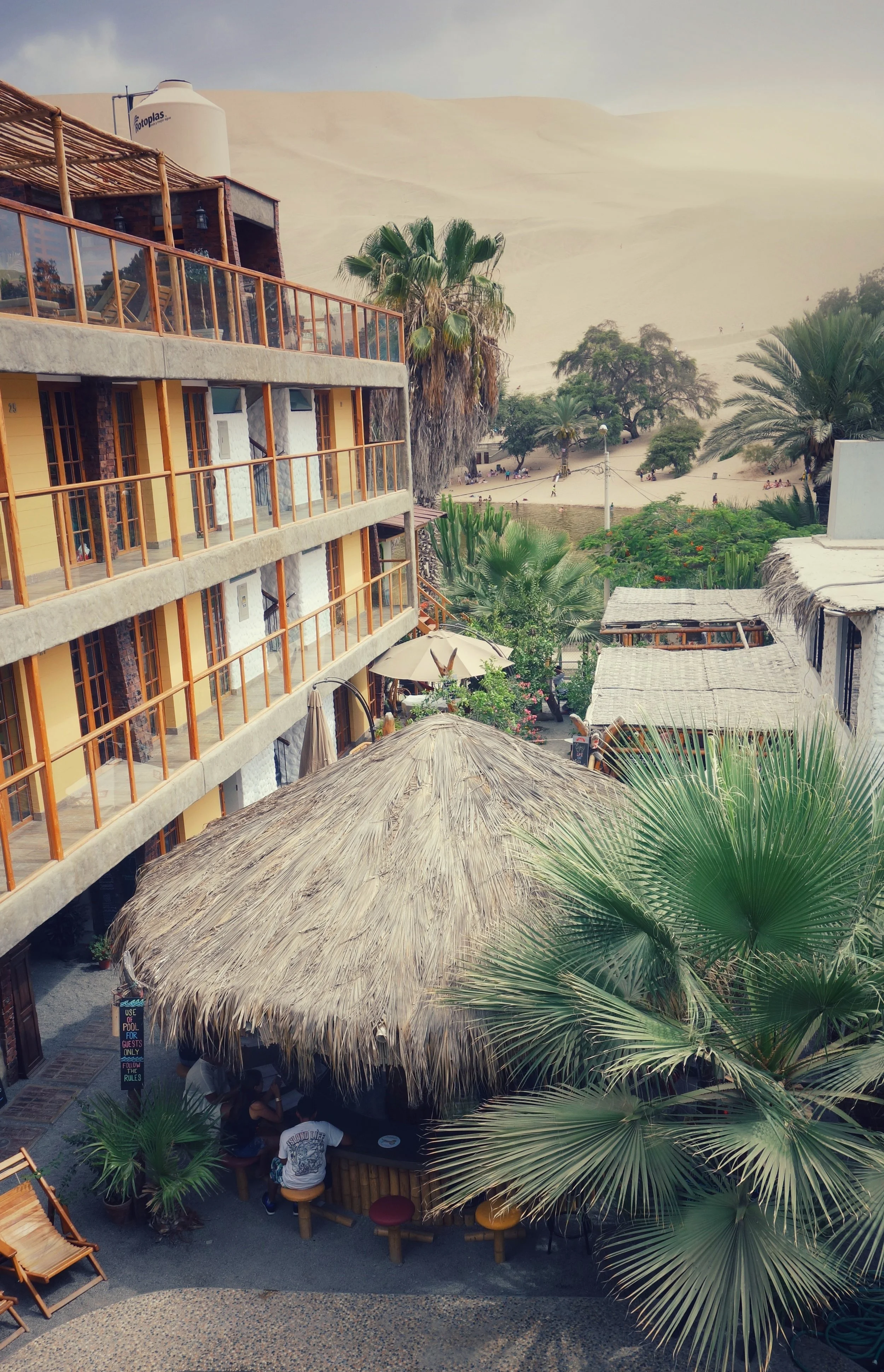 The view from my room.
