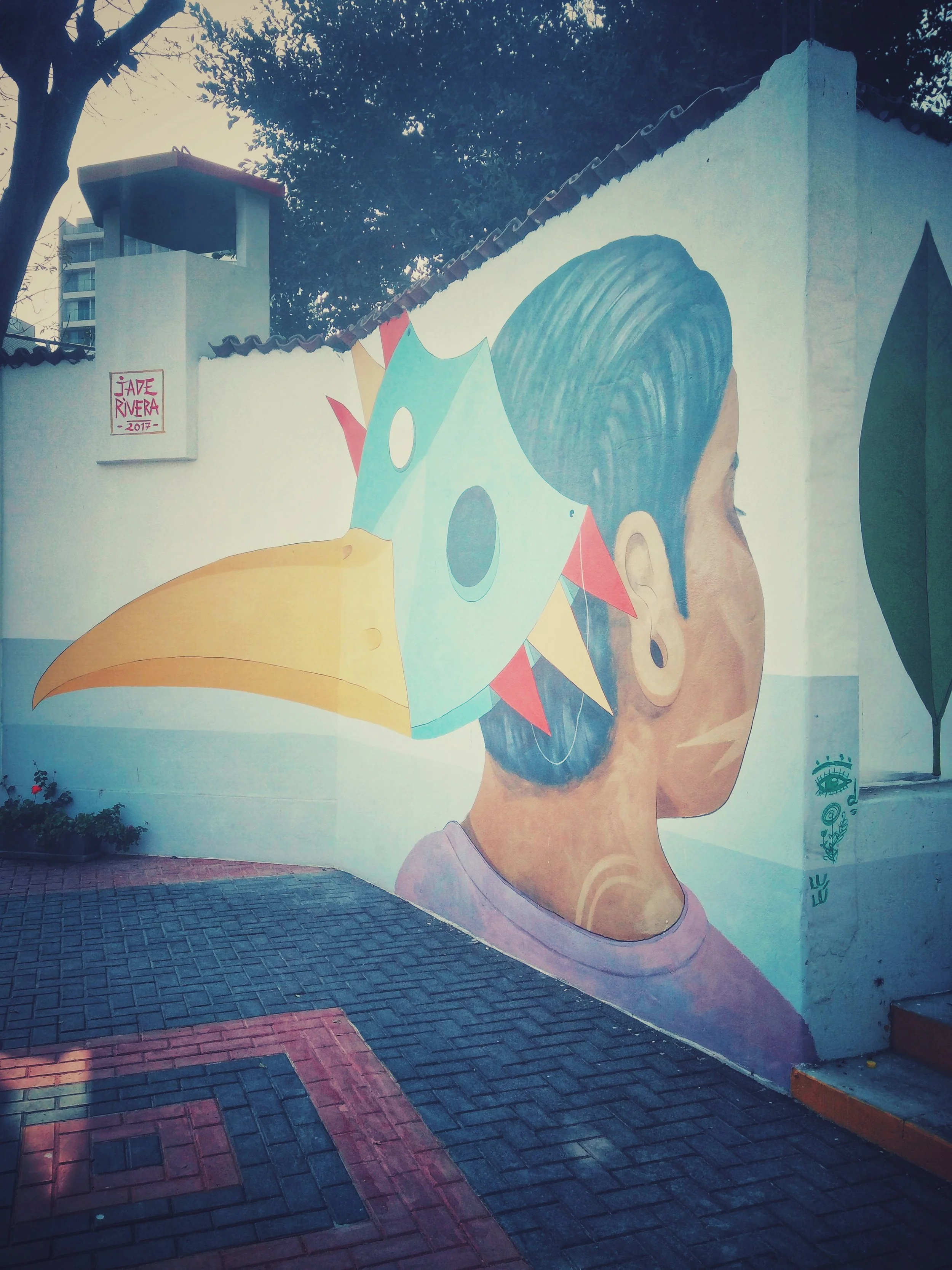 The art walk across the way