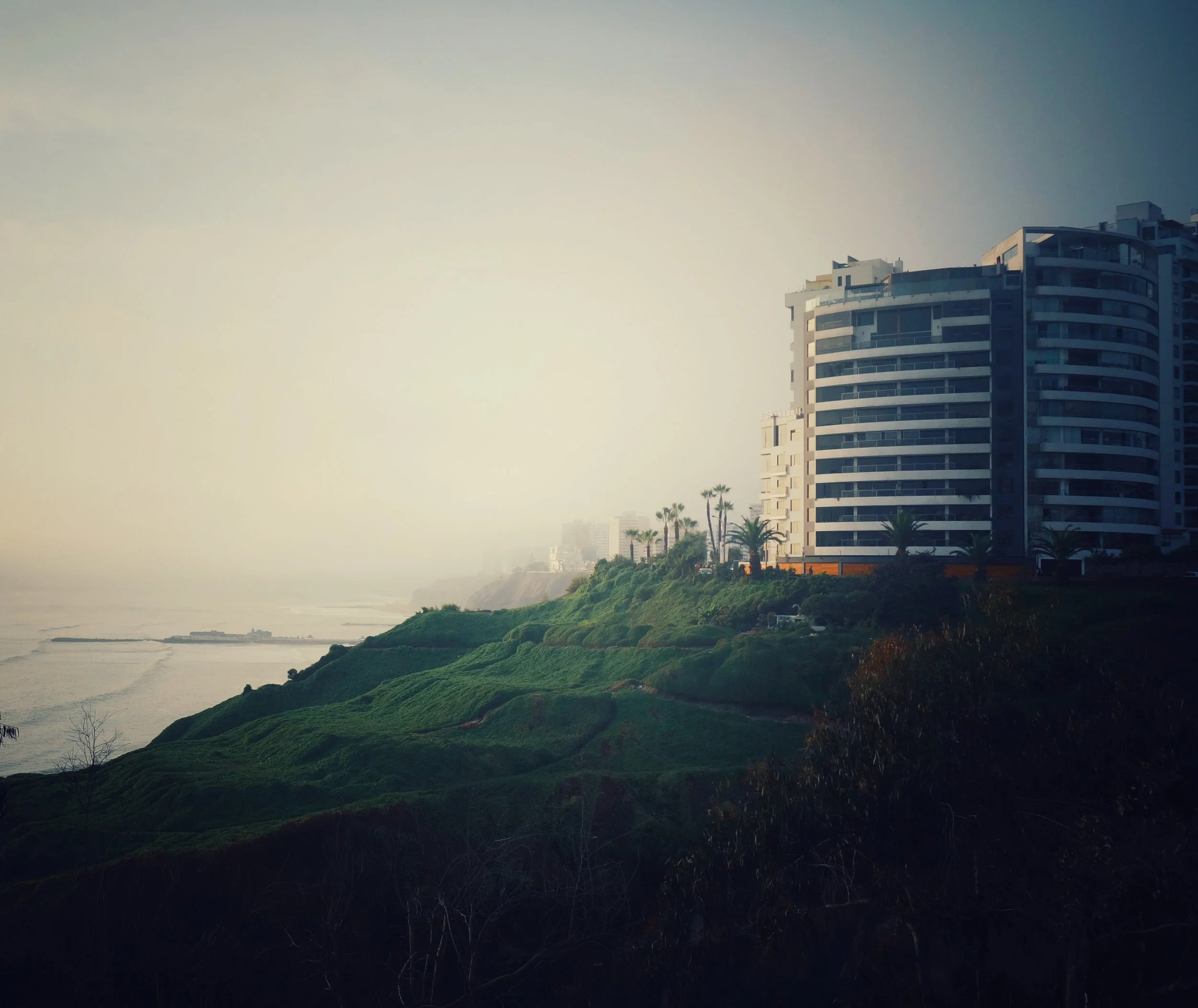 The coastline path.